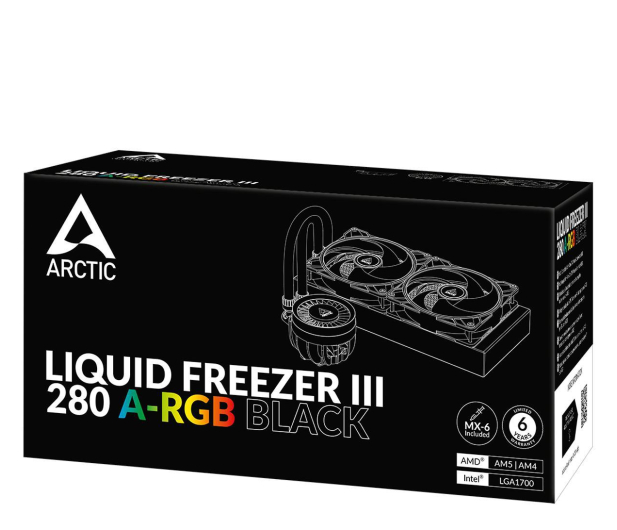 ARCTIC Liquid Freezer III ARGB 280 2x140mm - 1224974 - zdjęcie 6